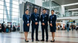 Airport Ground Staff & Customer Service Executive